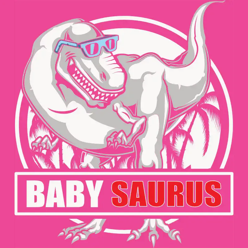 Design: Baby Saurus - T-Rex mit Brille