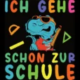 T-Shirt-Motiv für Kinder: Ich gehe schon zur Schule