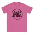 T-Shirt - Omas Gegen Rechts - Kreis Grafik - Unisex