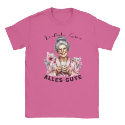 T-Shirt - Liebste Oma - Alles Gute - Lustige Oma Grafik - Unisex