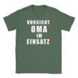 T-Shirt - Vorsicht! Oma im Einsatz - Lustiger Spruch - Unisex