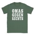 T-Shirt - Omas Gegen Rechts - Humorvoller Spruch - Unisex