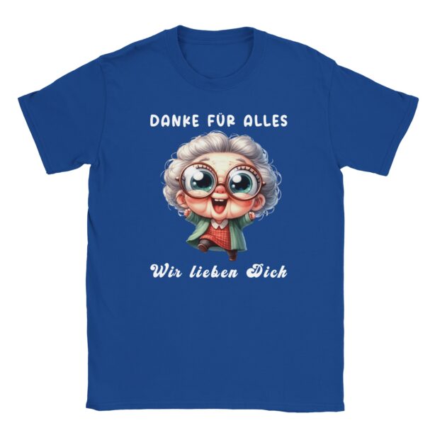 T-Shirt - Danke für alles, Oma - Lustige Grafik - Unisex