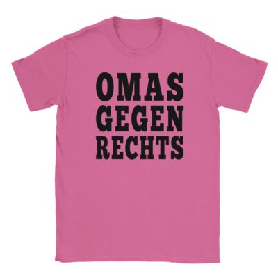 T-Shirt - Omas Gegen Rechts - Humorvoller Spruch - Unisex