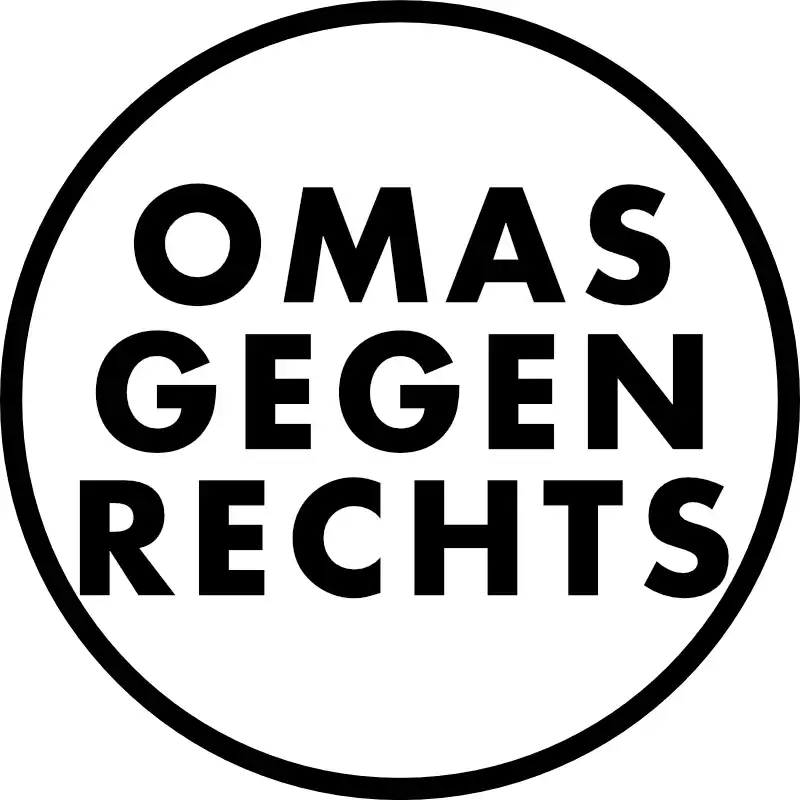 T-Shirt Design - Omas Gegen Rechts - Kreis Grafik