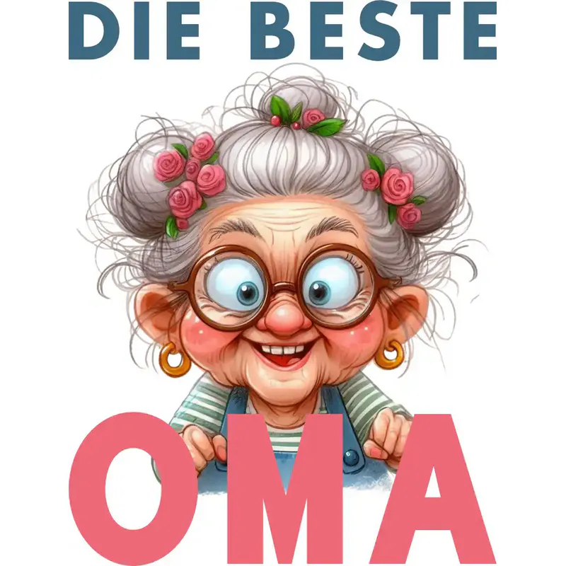 Design: Die Beste Oma - Lustige Oma Grafik