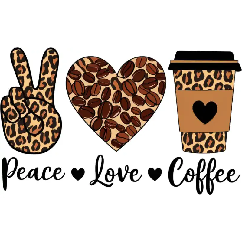 Design: Peace Love Coffee - Kaffeebohnen