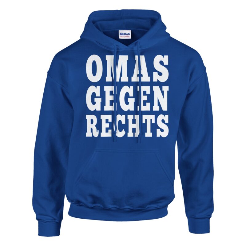 Hoodie - Omas Gegen Rechts - Serif Grafik - Unisex