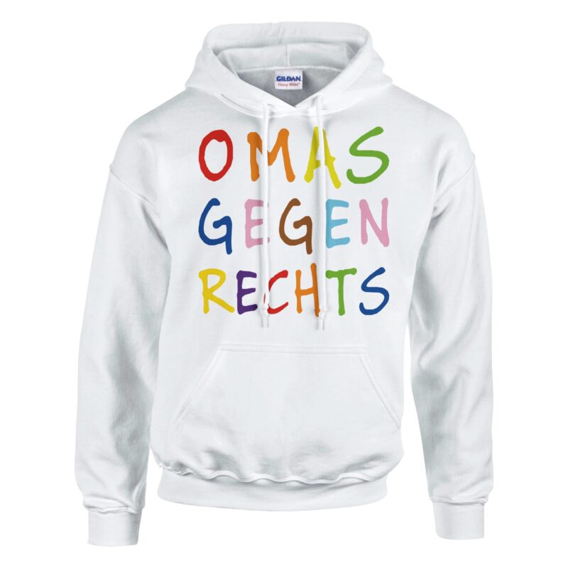 Hoodie - Omas Gegen Rechts - LGBTQ Farben - Unisex