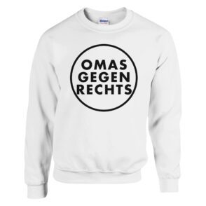 Sweatshirt - Omas Gegen Rechts - Kreis Grafik - Unisex
