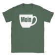 T-Shirt - Moin Kaffeetasse - Lustiges Design - Unisex