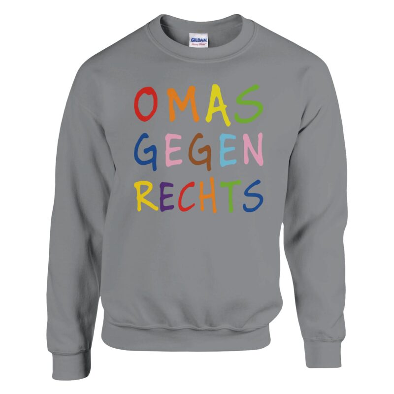 Sweatshirt - Omas Gegen Rechts - LGBTQ Farben Design - Unisex