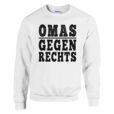 Sweatshirt - Omas Gegen Rechts - Balken Grafik - Unisex