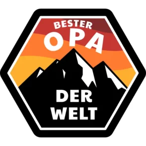 T-Shirt Design – Bester Opa der Welt – Vintage Grafik T-Shirt Design - Bester Opa der Welt - Vintage Grafik