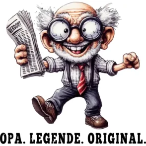 mockup-opa-legende-original-lustiger-opa T-Shirt Design: Opa. Legende. Original. - Lustiger Opa