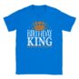 T-Shirt - Birthday King - Krone Design - Unisex
