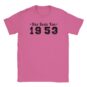 T-Shirt - Das Beste von 1953 - Jahrgang - Unisex