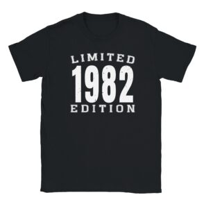 T-Shirt - Limited 1982 Edition - Jahrgang - Unisex