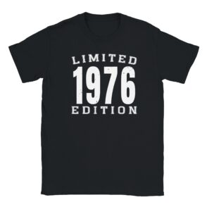 T-Shirt - Limited 1976 Edition - Jahrgang - Unisex
