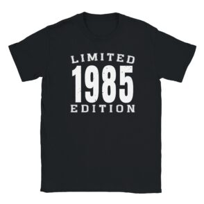 T-Shirt - Limited 1985 Edition - Jahrgang - Unisex