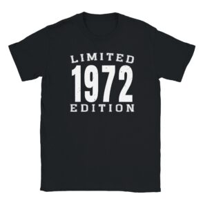 T-Shirt - Limited 1972 Edition - Jahrgang - Unisex
