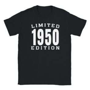 T-Shirt - Limited 1950 Edition - Jahrgang - Unisex