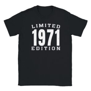 T-Shirt - Limited 1971 Edition - Jahrgang - Unisex