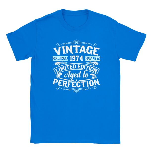 T-Shirt - Vintage 1974 - Jahrgang Grafik - Unisex