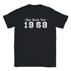 T-Shirt - Das Beste von 1968 - Jahrgang - Unisex