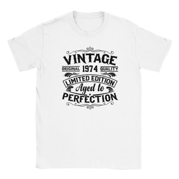 T-Shirt - Vintage 1974 - Jahrgang Grafik - Unisex