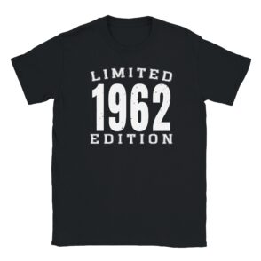 T-Shirt - Limited 1962 Edition - Jahrgang - Unisex