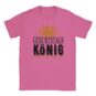 T-Shirt - Geburtstags König - Krone Grafik - Unisex