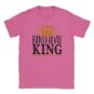 T-Shirt - Birthday King - Krone Design - Unisex