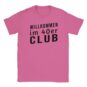 T-Shirt - Willkommen im 40er Club - Nur Text - Unisex
