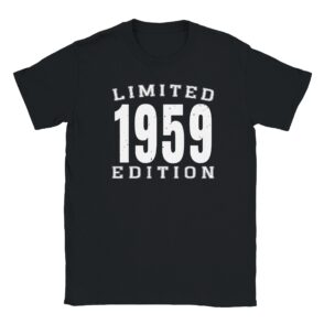 T-Shirt - Limited 1959 Edition - Jahrgang - Unisex