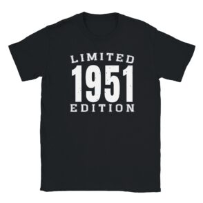 T-Shirt - Limited 1951 Edition - Jahrgang - Unisex