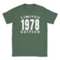 T-Shirt - Limited 1978 Edition - Jahrgang - Unisex