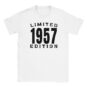 T-Shirt - Limited 1957 Edition - Jahrgang - Unisex