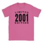 T-Shirt - Limited 2001 Edition - Jahrgang - Unisex