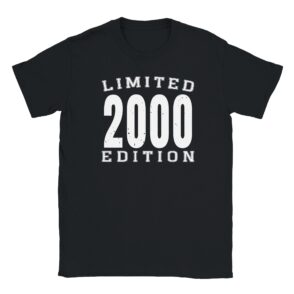 T-Shirt - Limited 2000 Edition - Jahrgang - Unisex