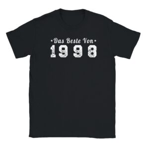 T-Shirt - Das Beste von 1998 - Jahrgang - Unisex