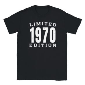T-Shirt - Limited 1970 Edition - Jahrgang - Unisex