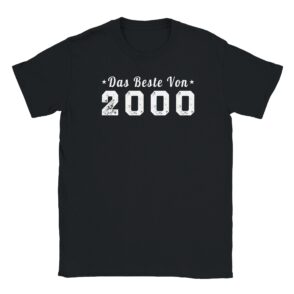 T-Shirt - Das Beste von 2000 - Jahrgang - Unisex