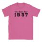 T-Shirt - Das Beste von 1957 - Jahrgang - Unisex