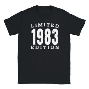 T-Shirt - Limited 1983 Edition - Jahrgang - Unisex
