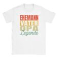 T-Shirt - Ehemann, Vater, Opa, Legende - Text Design - Unisex