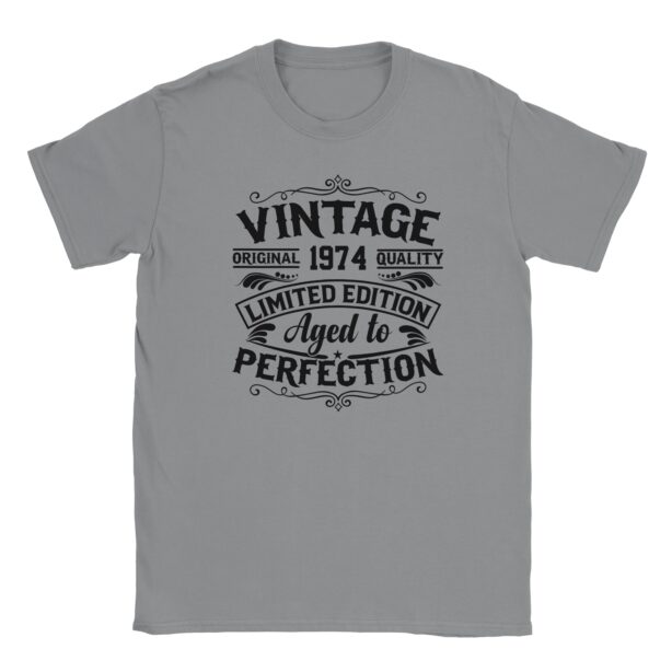 T-Shirt - Vintage 1974 - Jahrgang Grafik - Unisex