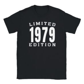 T-Shirt - Limited 1979 Edition - Jahrgang - Unisex