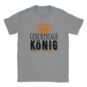 T-Shirt - Geburtstags König - Krone Grafik - Unisex