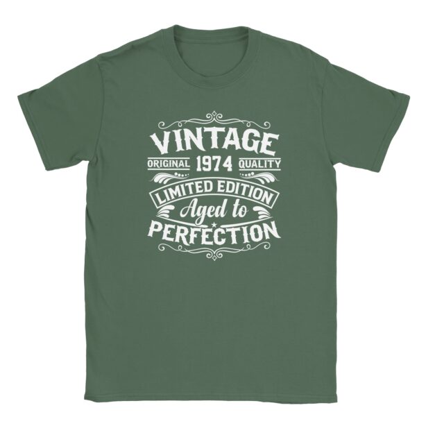 T-Shirt - Vintage 1974 - Jahrgang Grafik - Unisex